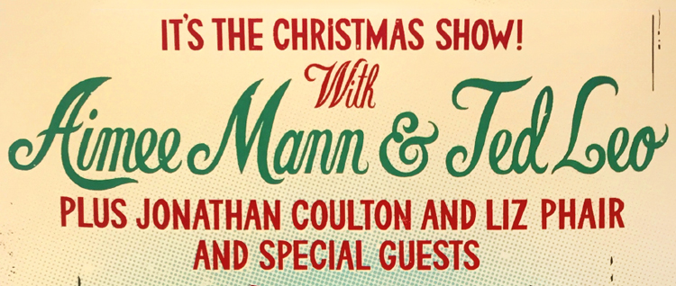 Aimee Mann and Ted Leo’s Christmas Poster